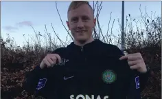  ??  ?? Defender Derek Foran has just signed for Bray Wanderers.