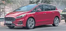  ??  ?? Ford’s new S-Max Hybrid.