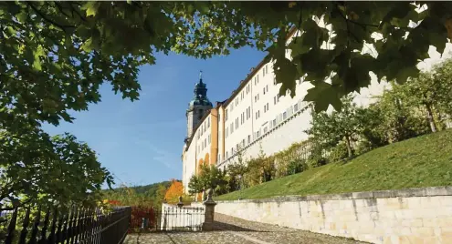  ?? FOTO: THOMAS SPANIER ?? Die Heidecksbu­rg in Rudolstadt – sie ist Sitz der Stiftung Thüringer Schlösser und Gärten.