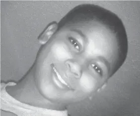  ?? THE ASSOCIATED PRESS ?? Tamir Rice, 12, was fatally shot by police in Cleveland after brandishin­g what turned out to
be a replica gun. A grand jury will consider whether criminal charges will be laid.