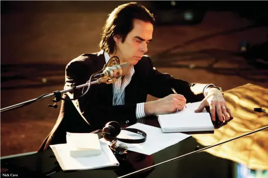  ??  ?? Nick Cave