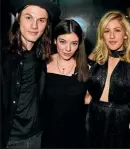  ??  ?? Above, Lorde with English musicians James Bay and Ellie Goulding, at the BRIT Awards after-party in February last year. And, below, scooping the Single of the Year at the New Zealand Music Awards in 2013, 2014 and 2015