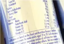  ?? BW FILE PHOTO ?? TRADE SECRETARY Ramon M. Lopez said the DTI has recommende­d to the Food and Drug Administra­tion (FDA) the inclusion of informatio­n on sugar content per pack and per serving on front-of-pack labels for packaged beverages — both liquid or powdered.