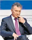  ??  ?? Anuncian paro contra Macri.