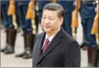  ?? FRED DUFOUR/AFP ?? Chinese President Xi Jinping.