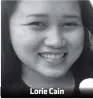  ??  ?? Lorie Cain