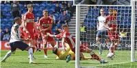  ?? ?? END OF Preston’s Riis made it 2-0 as Boro’s slim hope went