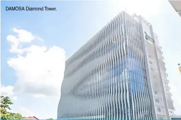  ?? ?? Damosa Diamond tower.