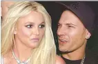  ??  ?? ■ Britney Spears, Kevin Federline ug iyang mga anak (tuo nga hulagway) / TMZ, GETTY MIRROR.CO.UK