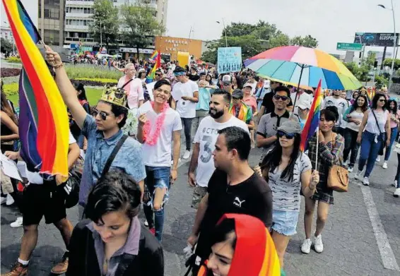  ?? ARCHIVO EL OCCIDENTAL ?? La comunidad LGTB+ estima que Jalisco aún tiene pendientes en materia de derechos para ellos y ellas.