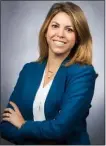  ?? PHOTO PROVIDED ?? Rensselaer County Regional Chamber of Commerce President Kate Manley has been elected to serve on the board of the Chamber Alliance of New York State. Manley was named President of the Rensselaer County Regional Chamber of Commerce in 2017.