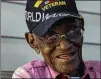  ?? GONZALEZ / FOR AMERICAN-STATESMAN ?? Richard Overton, who celebrated his 112th birthday on May 11, is a victim of identity theft, his family says. RODOLFO