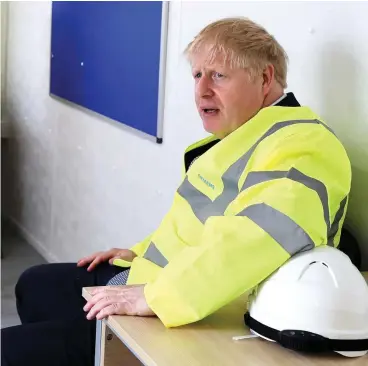  ??  ?? Der britische Premier Boris Johnson kämpft gegen Vorwürfe, seine Regierung habe versagt.
FOTO: GETTY