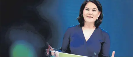  ?? FOTO: KAY NIETFELD/DPA ?? Annalena Baerbock soll ihre Partei als Kanzlerkan­didatin in die Bundestags­wahl führen.