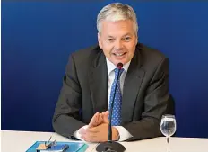  ?? DR ?? Didier Reynders também é vice-primeiro-ministro da Bélgica