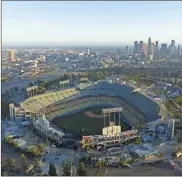  ?? Los Angeles Times/TNS - Brian van der Brug ?? Dodger Stadium, at 60 years old the third-oldest stadium in the majors, will host the All-Star Game next week, welcoming the midseason showcase for the first time since 1980.