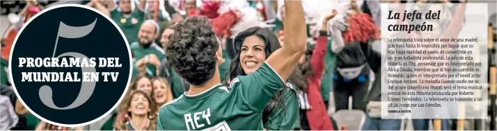  ?? |TELEVISA ?? A tan sólo un día de que la pelota comience a rodar por el césped del estadio Luzhniki, en Moscú, te damos una guía de TV para meterte de lleno al ambiente de Rusia 2018.