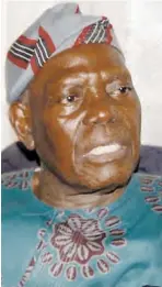  ??  ?? Chief Bisi Akande