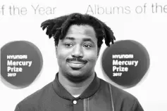  ??  ?? Nominated for his album “Process”, Sampha poses for a photograph upon arrival for the 2017 Mercury Music prize awards ceremony in central London on Sept 14. — AFP