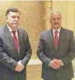  ?? Ansa ?? Sarraj e Haftar ad Abu Dhabi