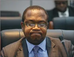  ??  ?? Finance minister Mthuli Ncube