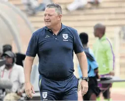  ?? /GALLO IMAGES/ PHILIP MAETA ?? Gavin Hunt feels Wits should have buried Polokwane City at at Old Peter Mokaba Stadium.