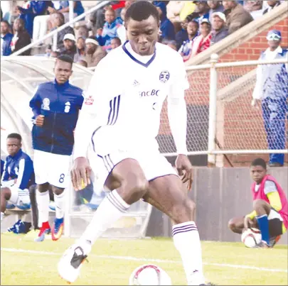  ??  ?? MISSING IN ACTION . . . Christian Epoupa will be a notable absentee at the Dynamos awards reception tonight where he is among the favourites to get an accolade