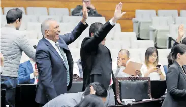  ?? CORTESÍA: GPPRI ?? Los diputados locales avalaron esta modificaci­ón constituci­onal