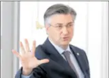  ??  ?? PREMIJER PLENKOVIĆ rekao je i da na nacionalno­j razini za istraživan­ja u istu svrhu izdvajamo 2 milijuna eura