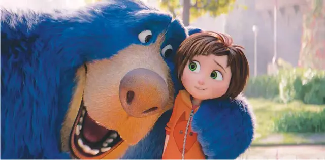  ?? PARAMOUNT PICTURES/IMDB/TRIBUNE NEWS SERVICE ?? The wonders of Wonder Park are dampened by the pall of grief that the protagonis­t is experienci­ng, while the wacky amusement park antics prevent the story from going especially deep.