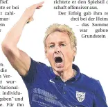  ?? FOTO: IMAGO ?? Jürgen Klinsmann noch als Trainer der USA.