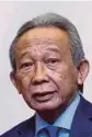  ??  ?? Tan Sri Samsudin Osman