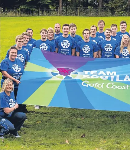  ??  ?? The first Team Scotland athletes have been confirmed for next year’s Gold Coast Commonweal­th Games.