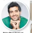  ??  ?? Akshay Oberoi (Inset) and Nimrat Kaur (R)