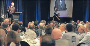  ?? Photo: PHIL DOYLE/FAIRFAX NZ ?? Changes afoot: PM John Key announces Public Service reforms at the Auckland Chamber of Commerce yesterday.