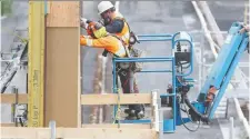  ?? TONY CALDWELL ?? Ottawa's constructi­on industry has added 12,600 net new jobs during the pandemic thanks to a slew of developmen­t projects.