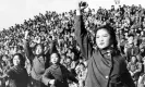  ?? Photograph: Universal History Archive/UIG/Getty Images ?? ‘In the early stages of the Cultural Revolution, Red Guards – often teenage boys and girls – beat victims to death.’ Red Guard members pictured in 1966.