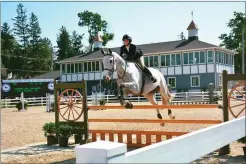  ?? RICHARD ILGENFRITZ -MEDIANEWS GROUP ?? A competitor at the 2016 Devon Horse Show and Country Fair.