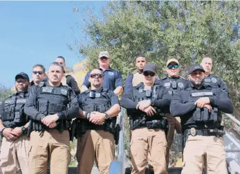  ?? (ROXANA DE LA RIVA / LA PRENSA) ?? El equipo de 365 Security Management Group viajará a Puerto Rico para realizar cursos de certificac­ióon en manejo de emergencia­s.