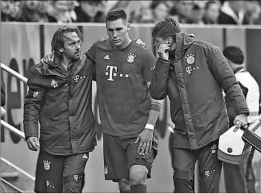  ??  ?? Bayern München gaat geen verdediger halen in de tussentijd­se transferpe­riode na de blessure van Niklas Süle, die zijn voorste kruisband van zijn linkerknie heeft gescheurd. (Foto:Blind)