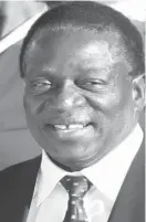  ??  ?? President Emmerson Mnangagwa