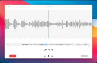  ?? ?? Du kannst Sprachmemo­s nun in Ordnern organisier­en und deren Audioquali­tät verbessern.