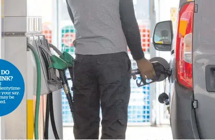  ?? ?? Global inflation is hitting families in the pocket at the pump and at the supermarke­t checkouts.