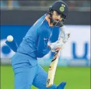  ?? AFP ?? KL Rahul took the review after he felt he had been struck outside the offstump.