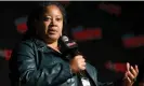  ?? ?? All the awards … NK Jemisin at New York Comic Con 2019. Photograph: Bryan Bedder/ Getty Images for ReedPOP