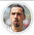  ??  ?? Zlatan Ibrahimovi­c