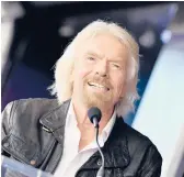  ?? AXELLE/BAUER-GRIFFIN/FILMMAGIC 2018 ?? Virgin Group Chairman Richard Branson is looking to get “hundreds, if not thousands” of business leaders to join in his new campaign.