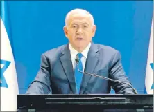  ?? (AFP) ?? El primer ministro de Israel, Benjamín Netanyahu, está en la mira de la justicia por presunta corrupción.