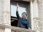  ?? MARK LENNIHAN/AP ?? Brian Stokes Mitchell belts out “The Impossible Dream” from his apartment on New York’s Upper West Side.