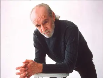  ?? ZAP2IT ?? STILL INSIGHTFUL: The late comedian George Carlin is the subject of a two-part documentar­y on HBO.